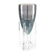 John Richard Deep Blue Vase On Acrylic Stand