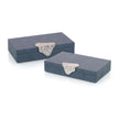 John Richard Decor Gypsy Blue Leather Box I