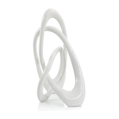 John Richard Decor Twisted Rings Sculpture