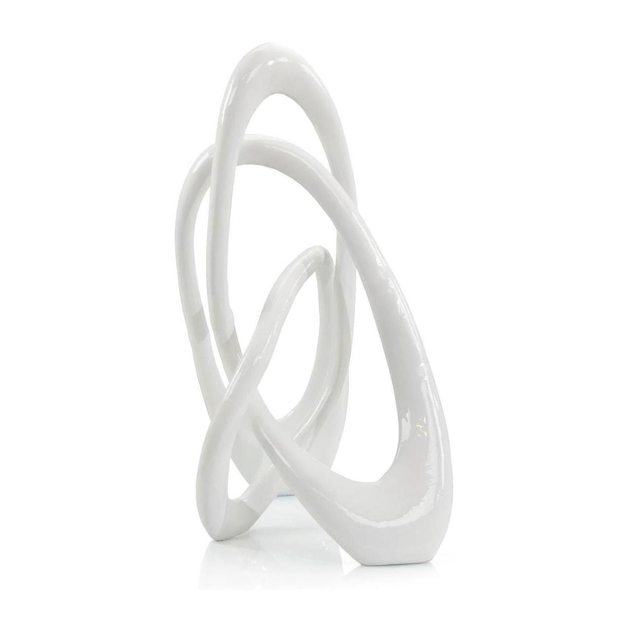 John Richard Twisted Rings Sculpture