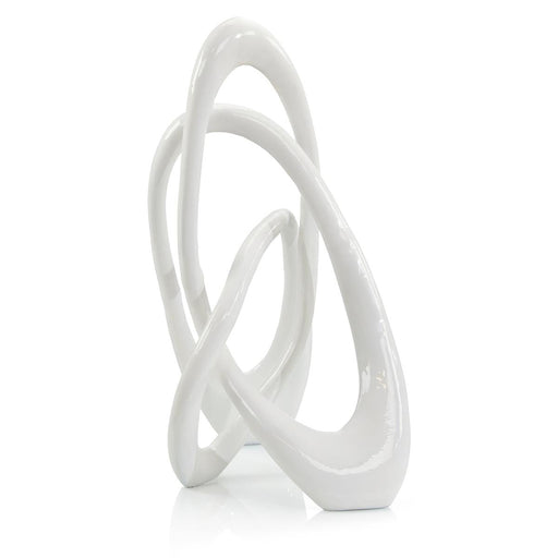 John Richard Twisted Rings Sculpture