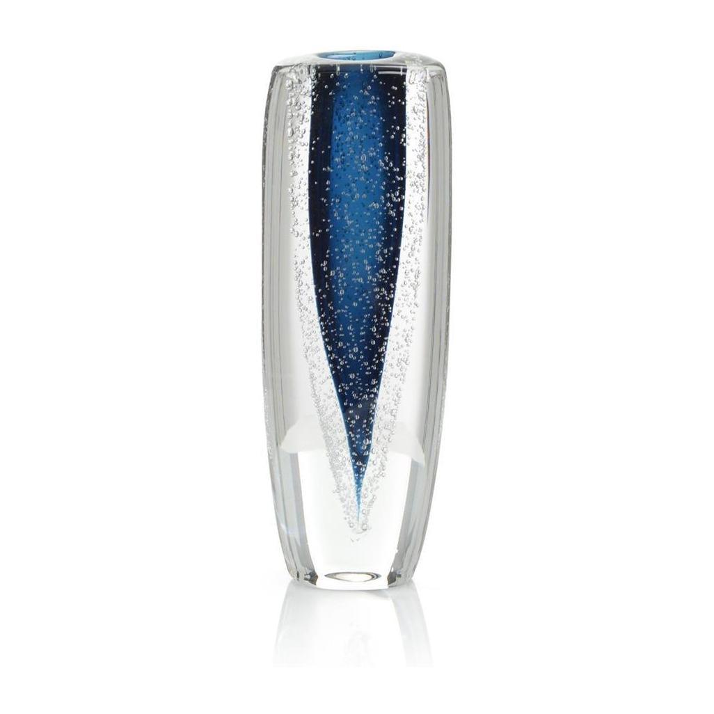 John Richard Sapphire Blue Handblown Glass Vase II