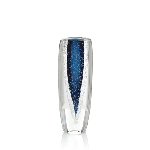 John Richard Sapphire Blue Handblown Glass Vase II