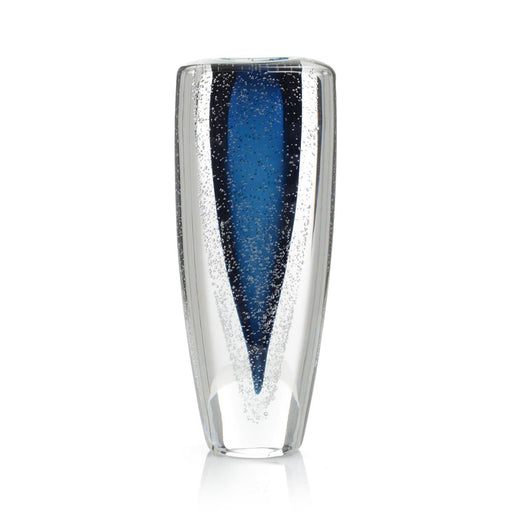 John Richard Sapphire Blue Handblown Glass Vase I