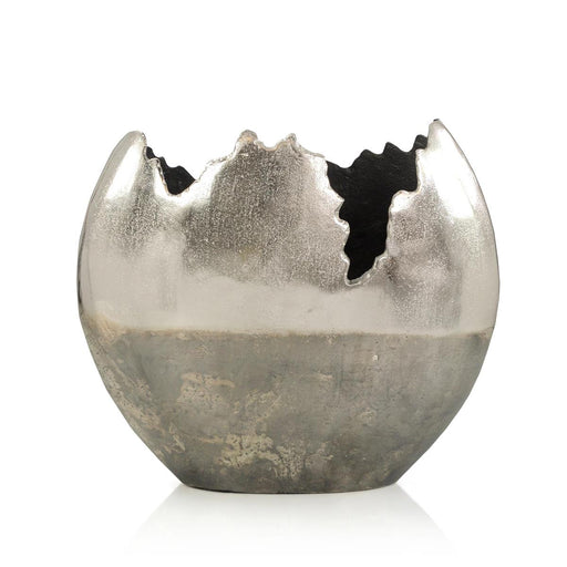 John Richard Matterport Aluminum Silver Vase