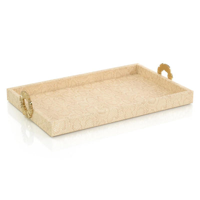 John Richard Dazzle Vegan Snakeskin Tray Small