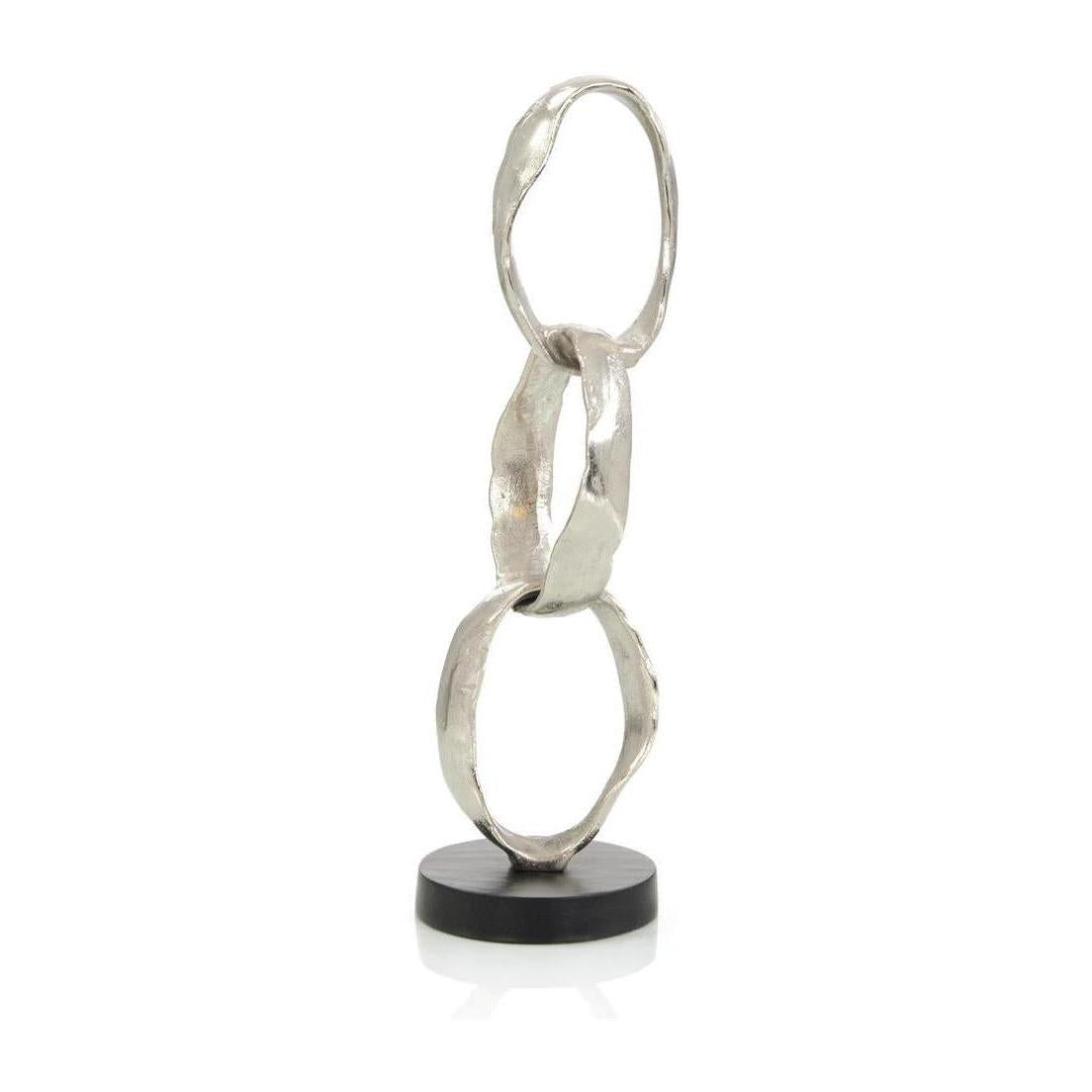 John Richard Decor Stacked Rings Sculpture