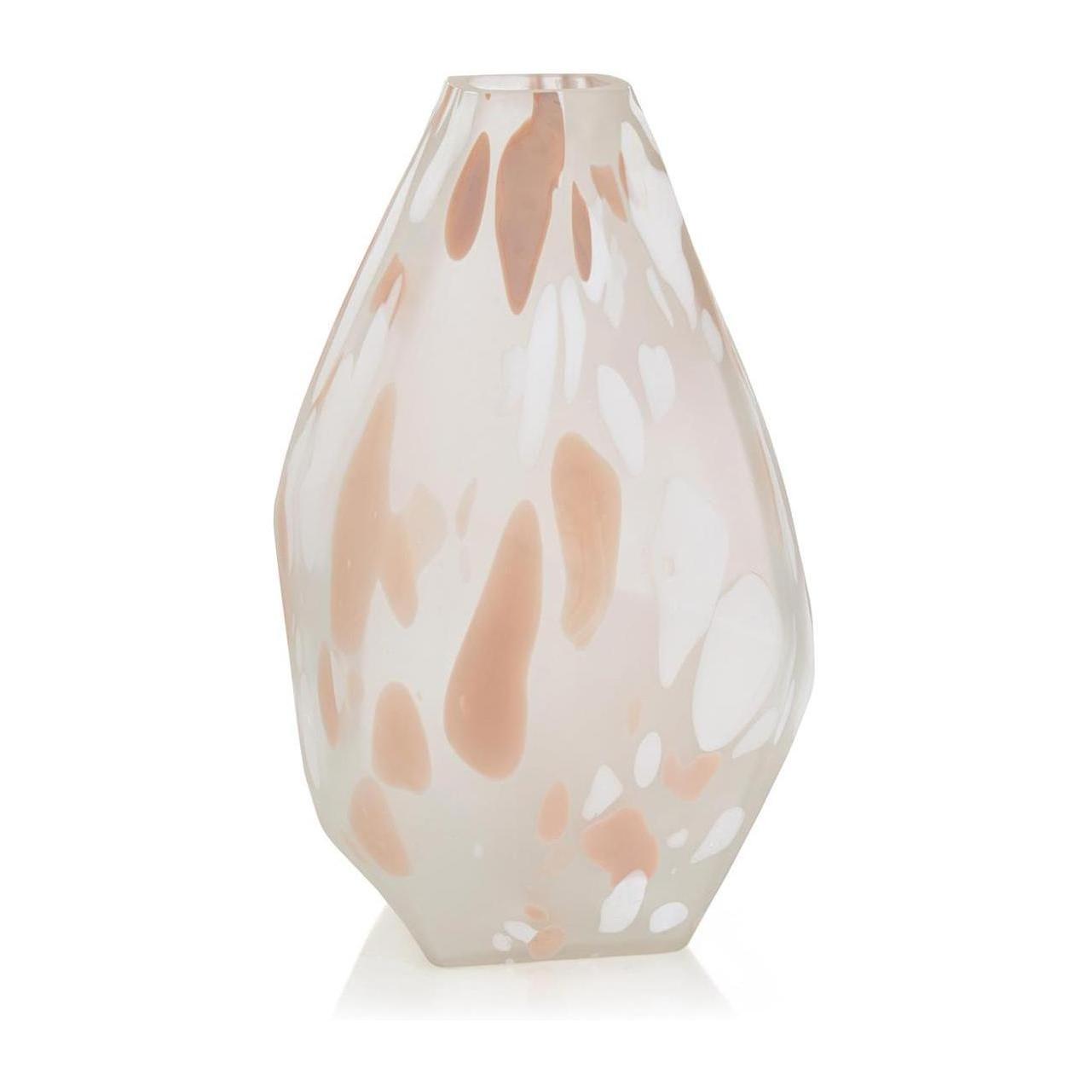 John Richard Blush Rock Glass Vase Large