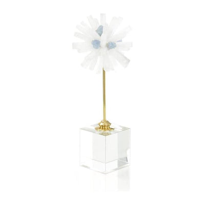 John Richard Decor Selenite Starburst Sculpture III