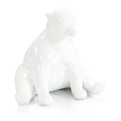 John Richard Decor Sitting Bear Sculpture