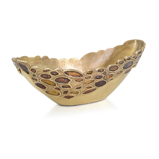 John Richard Adorned Brass Bowl