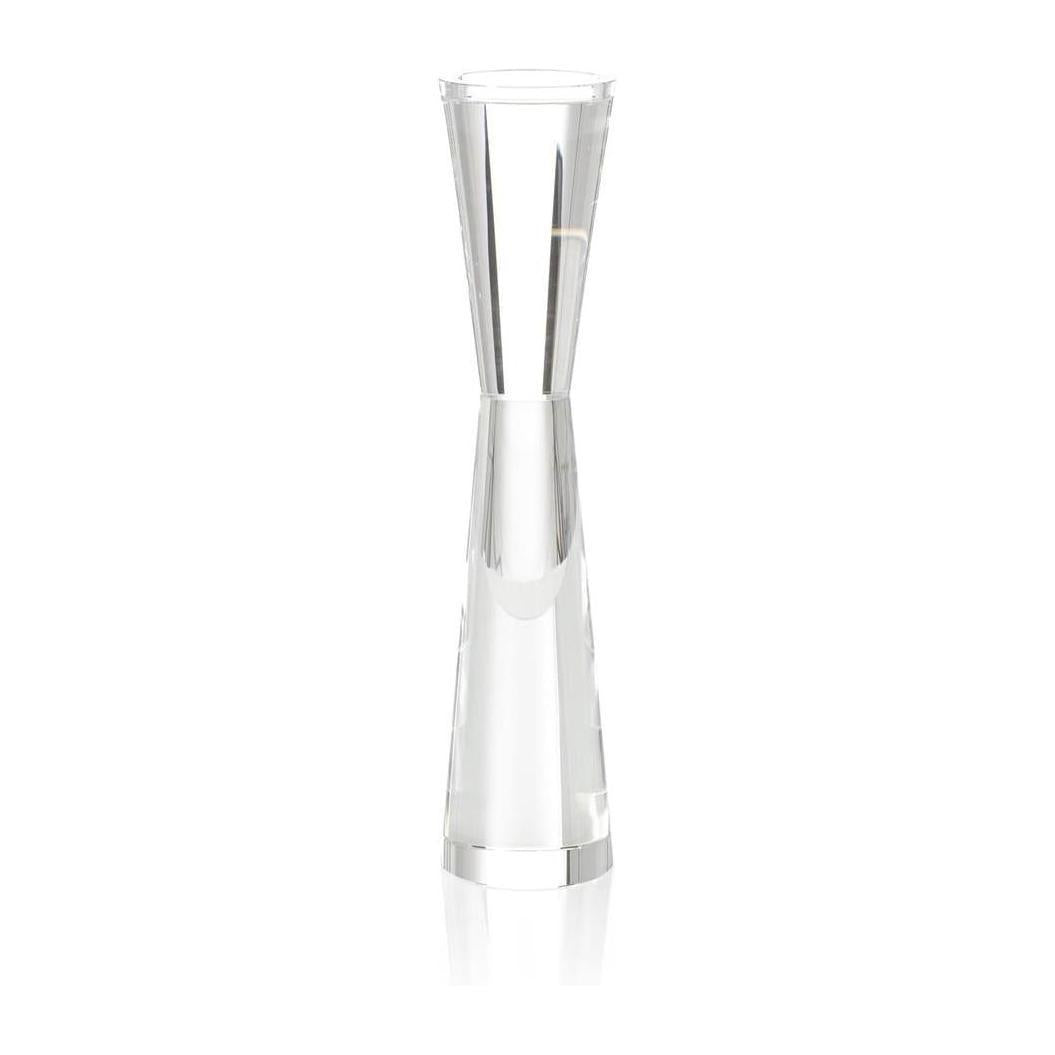 John Richard Decor Crystal Hourglass Candleholder II Sale