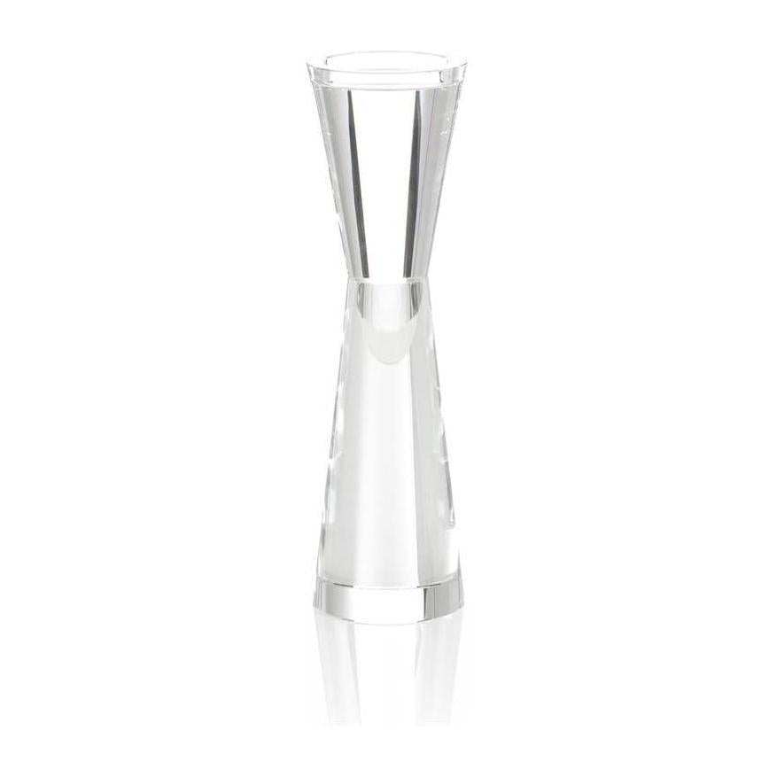 John Richard Decor Crystal Hourglass Candleholder III Sale