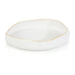John Richard Decor White Free-form Bowl I