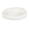 John Richard Decor White Free-form Bowl I