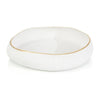 John Richard Decor White Free-form Bowl II