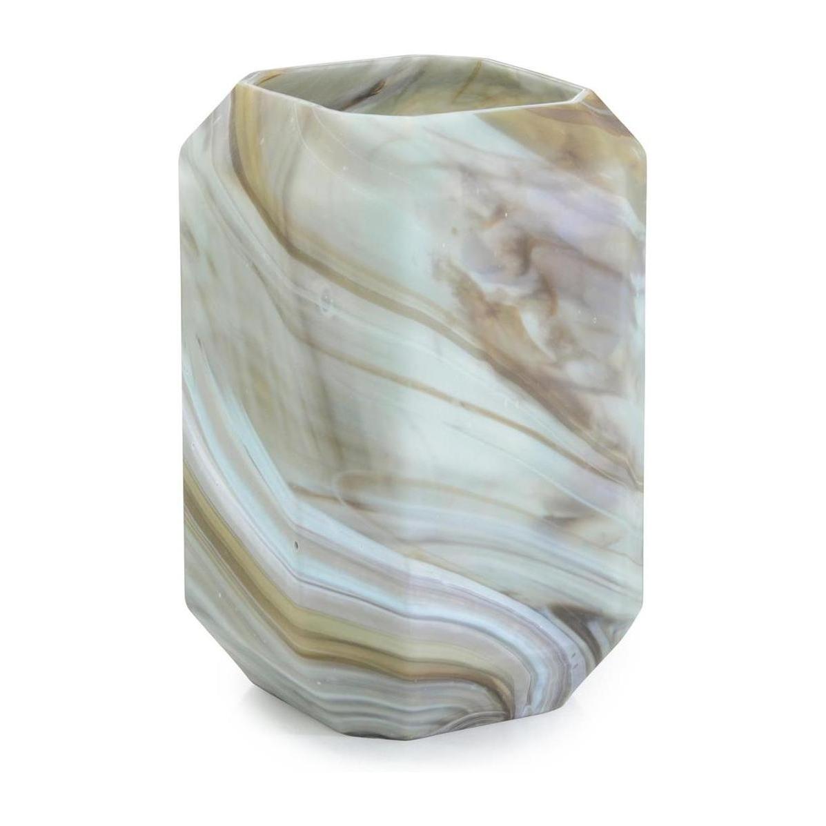 John Richard Decor Swirling Marble Vase I