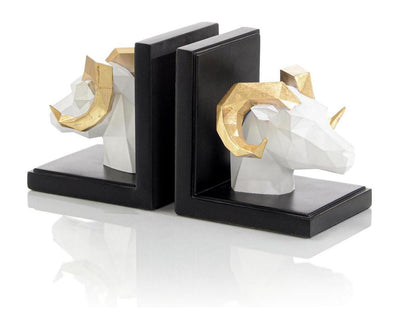 John Richard Decor Aries Bookends, Set of Two