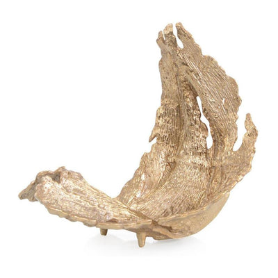 John Richard Decor Time-Worn Leaf Sculpture