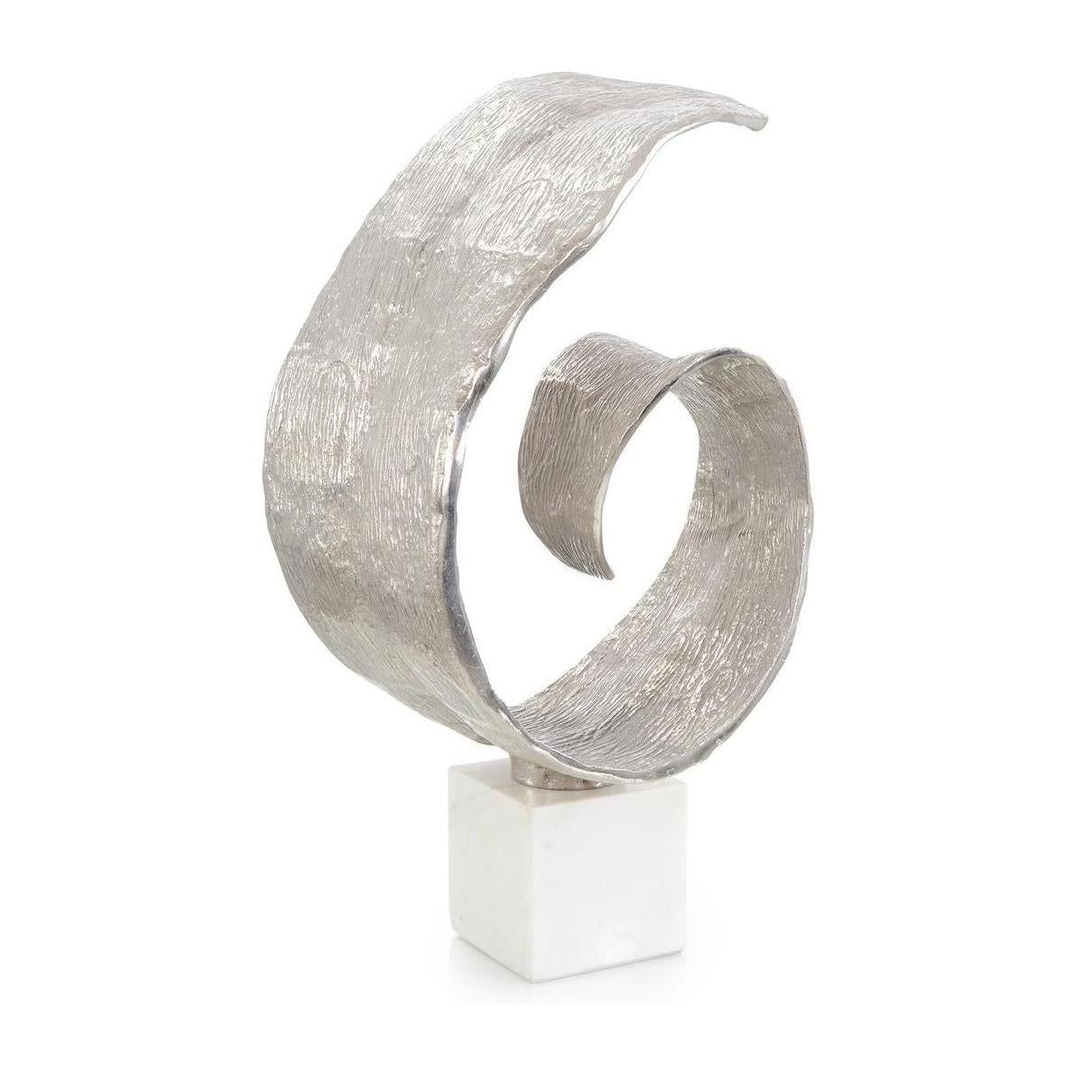 John Richard Decor Spiral Sculpture on Marble