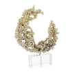 John Richard Decor Lunar Embrace Sculpture on Crystal