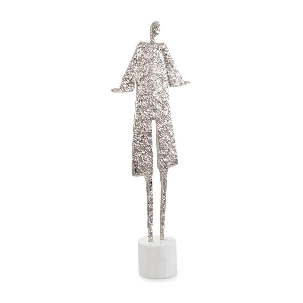 John Richard Decor Posing Silhouette Sculpture on Marble