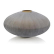John Richard Decor Pinstripe Disc Vase