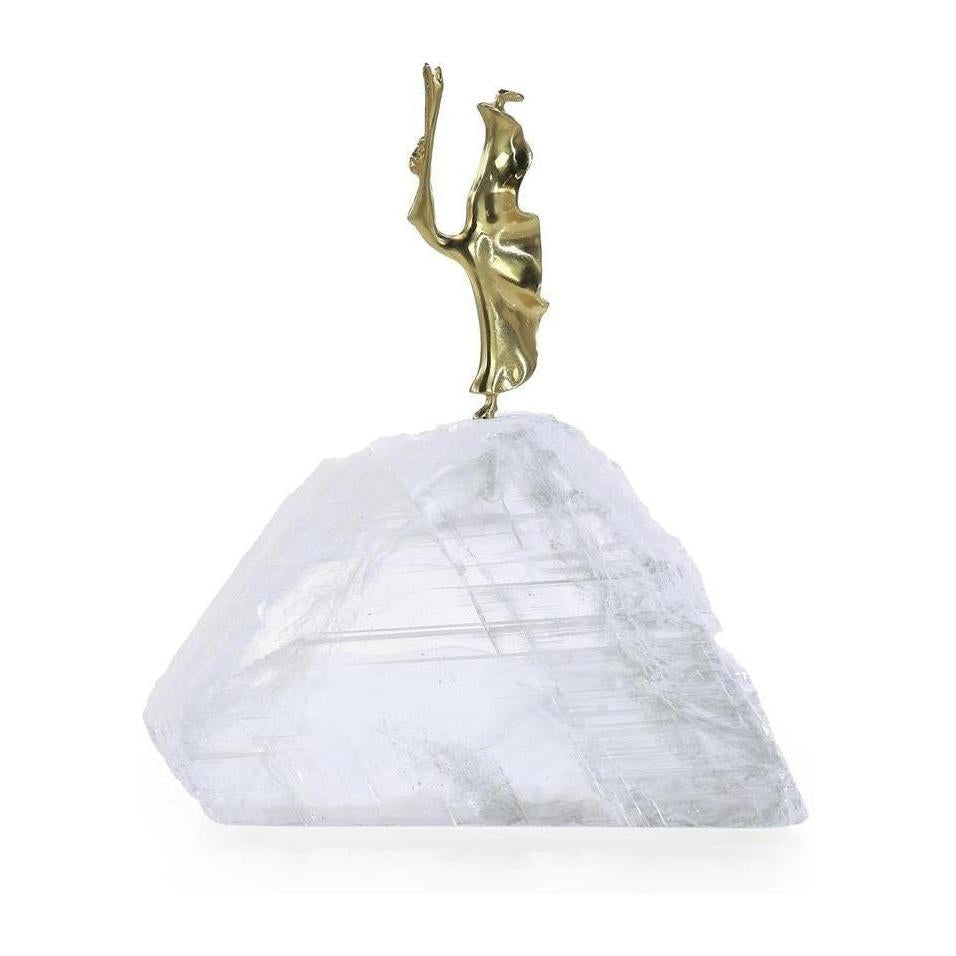 John Richard Decor Ethereal Dancer Sculpture on Selenite I Sale