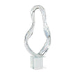 John Richard Decor Prismatic Loop Sculpture on Crystal Base
