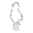 John Richard Decor Prismatic Loop Sculpture on Crystal Base