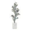 John Richard Decor Gleaming Leaf Sculpture on Marble Base