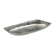 John Richard Decor Scooped Metal Tray, Silver