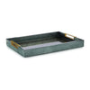 John Richard Decor Viper Tray, Green
