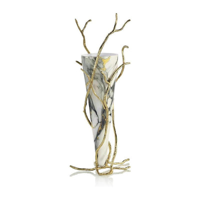 John Richard Decor Overgrown Glass Vase