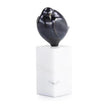 John Richard Decor Bronzed Bird Sculpture on Marble Base