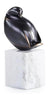 John Richard Decor Bronzed Bird Sculpture on Marble Base