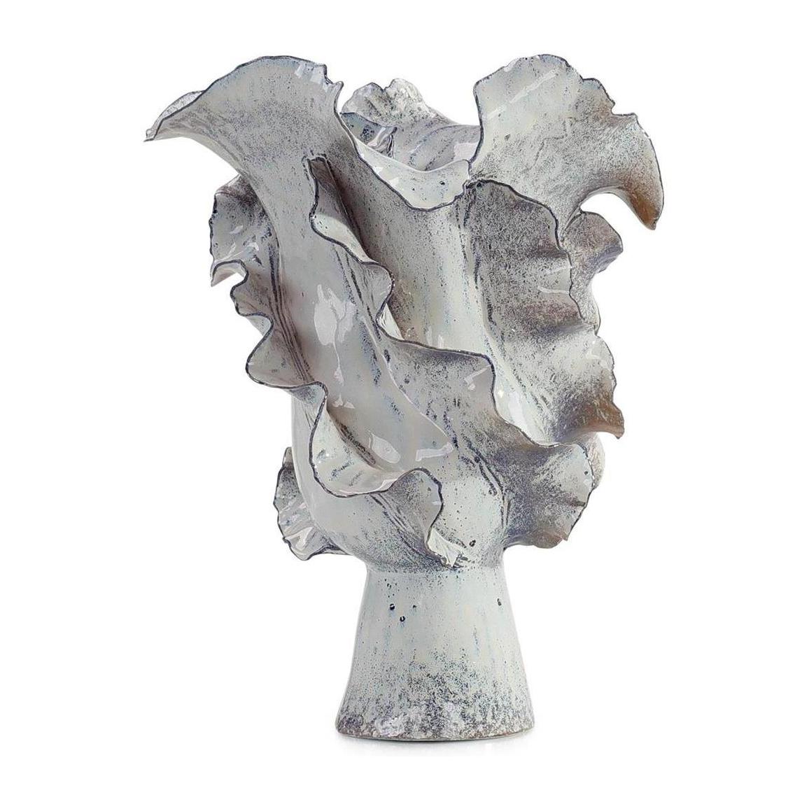 John Richard Decor Waved Porcelain Vase