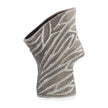 John Richard Decor Porcelain Mesh Vase, Silver