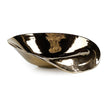 John Richard Decor Gold Teardrop Bowl