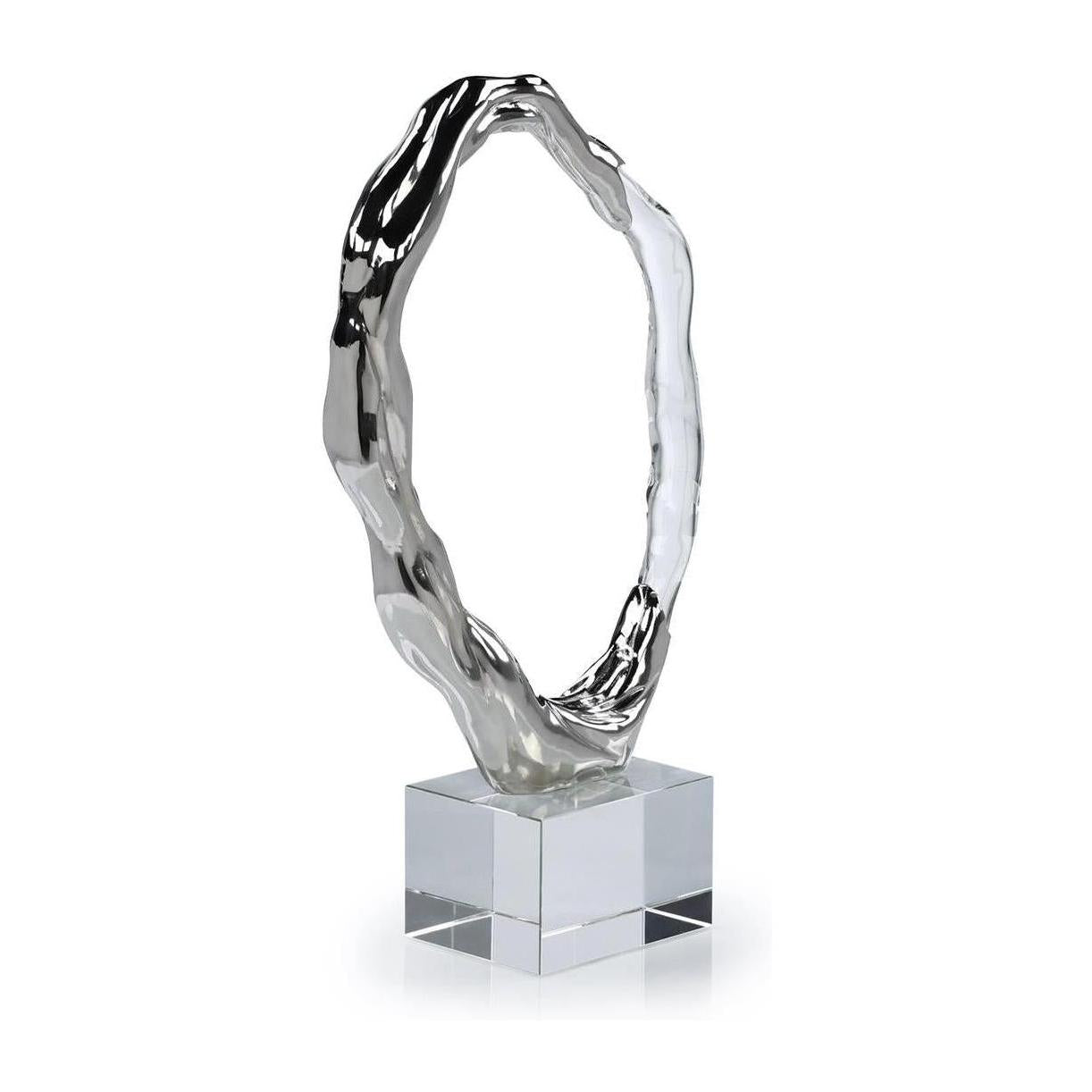 John Richard Decor Metallic Ice Sculpture