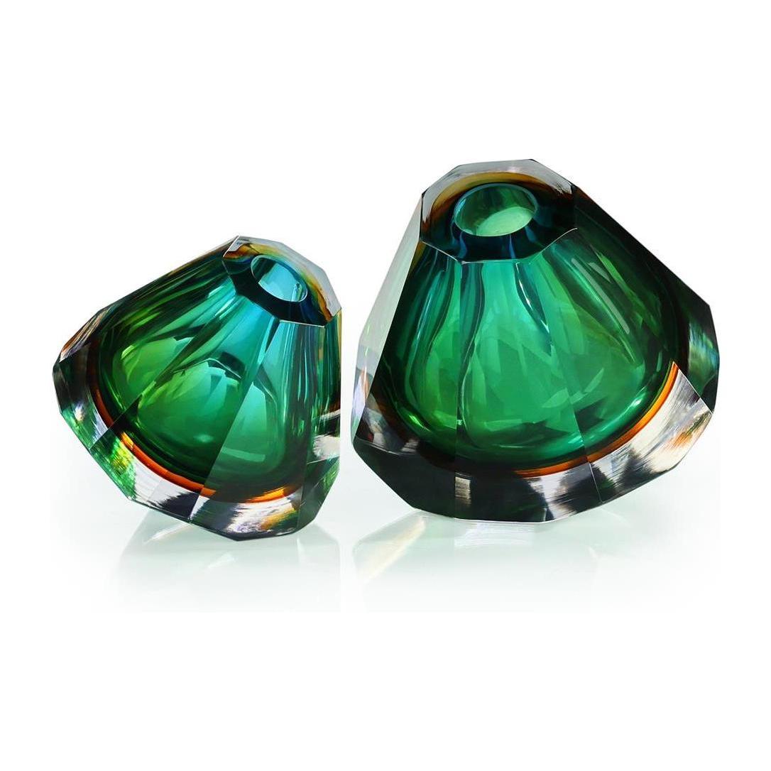 John Richard Decor Verdant Prism Sculpture