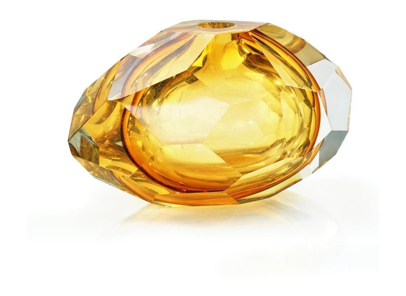 John Richard Decor Amber Crystal Sculpture Sale