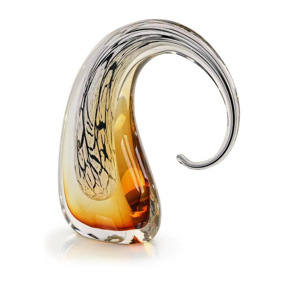 John Richard Decor Wisp of Glass Sculpture, Small