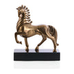 John Richard Decor Plated Horse Sculpture on Marble Sale