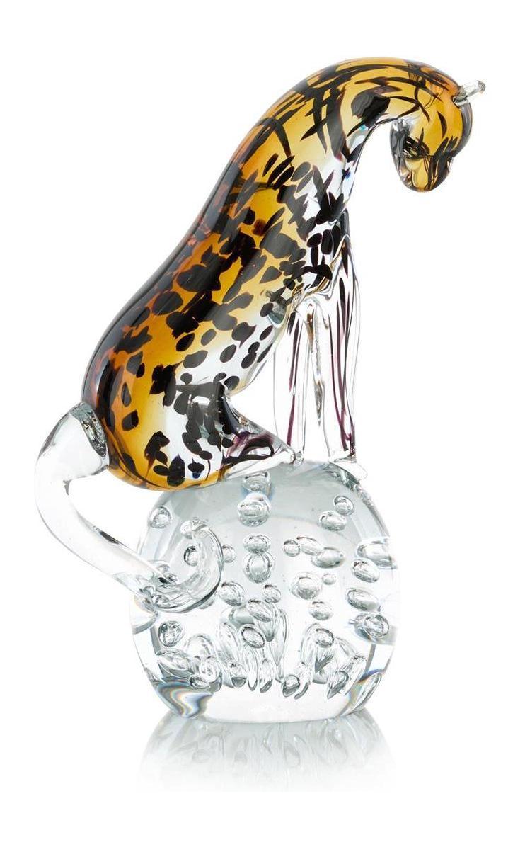 John Richard Decor Abstract Cheetah Sculpture