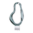 John Richard Decor Viridian Flux Sculpture on Crystal II