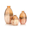John Richard Decor Cinnabar Vases, Set of 3