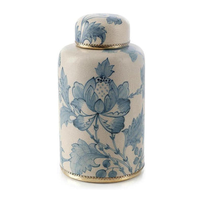 John Richard Decor Lidded Bloom Jar, Tall