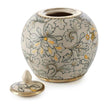 John Richard Decor Lidded Foliage Jar