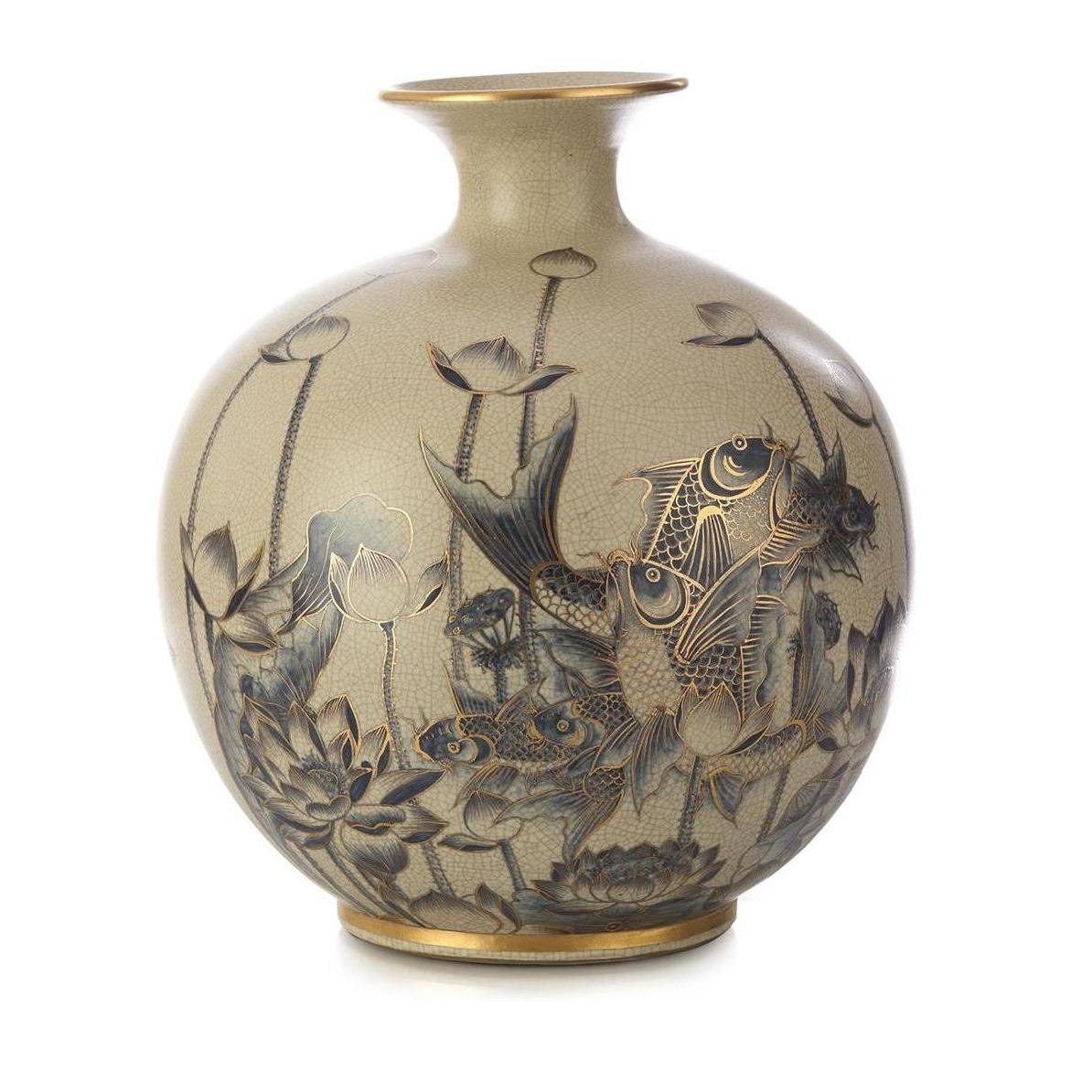 John Richard Decor Moonlit Garden Vase